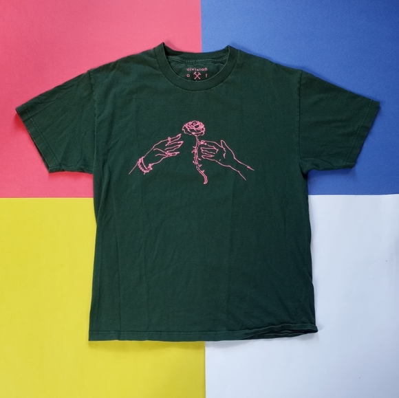 Division of Labour Other - Modern Division of Labour Rose Toss Graphic Tee